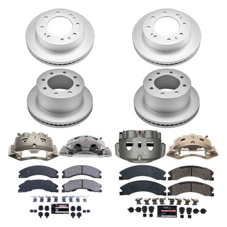 PowerStop® - Z23 Evolution Sport Plain Front and Rear Brake Kit with Calipers