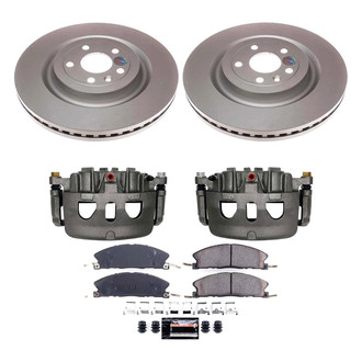 PowerStop® - Z23 Evolution Sport Plain Front Brake Kit with Calipers