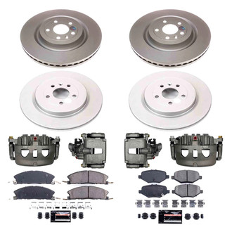 PowerStop® - Z23 Evolution Sport Plain Front and Rear Brake Kit with Calipers