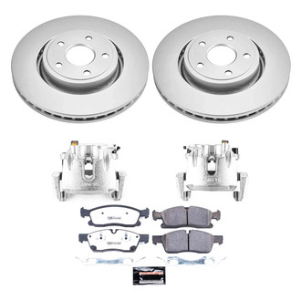 PowerStop® - Z36 Extreme Plain Front Brake Kit with Calipers