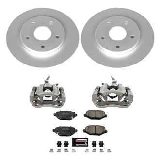 PowerStop® - Z23 Evolution Sport Plain Rear Brake Kit with Calipers