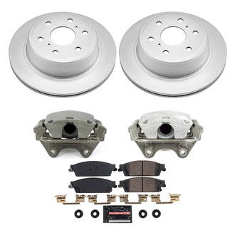 PowerStop® - Z23 Evolution Sport Plain Rear Brake Kit with Calipers