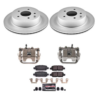 PowerStop® - Z23 Evolution Sport Plain Rear Brake Kit with Calipers