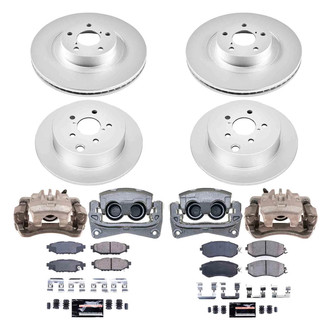 PowerStop® - Z23 Evolution Sport Plain Front and Rear Brake Kit with Calipers