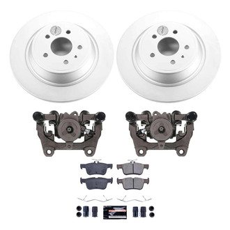 PowerStop® - Z23 Evolution Sport Plain Rear Brake Kit with Calipers