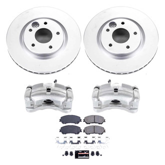 PowerStop® - Z23 Evolution Sport Plain Front Brake Kit with Calipers