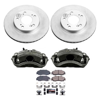 PowerStop® - Z23 Evolution Sport Plain Front Brake Kit with Calipers