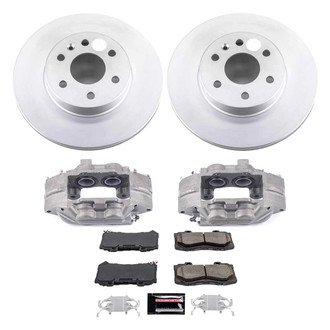 PowerStop® - Z23 Evolution Sport Plain Front Brake Kit with Calipers