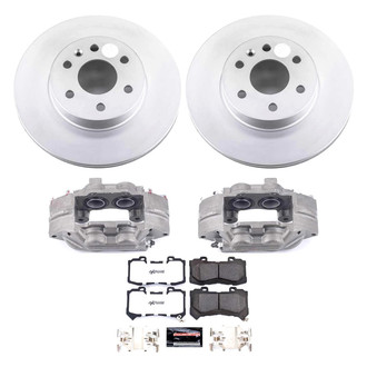PowerStop® - Z36 Extreme Plain Front Brake Kit with Calipers