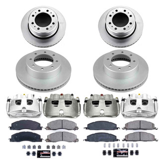 PowerStop® - Z23 Evolution Sport Plain Front and Rear Brake Kit with Calipers