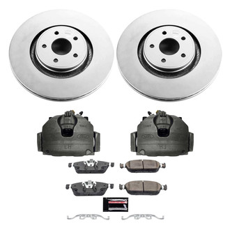 PowerStop® - Z23 Evolution Sport Plain Front Brake Kit with Calipers