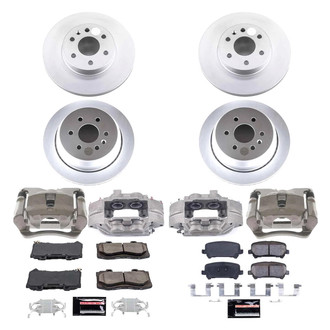 PowerStop® - Z23 Evolution Sport Plain Front and Rear Brake Kit with Calipers