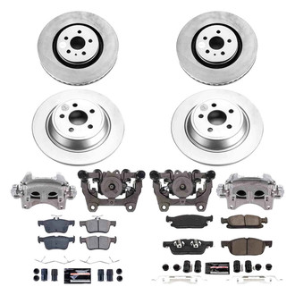 PowerStop® - Z23 Evolution Sport Plain Front and Rear Brake Kit with Calipers