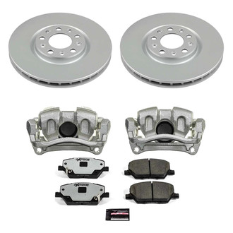 PowerStop® - Z36 Extreme Plain Front Brake Kit with Calipers