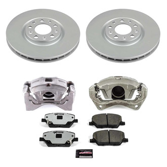 PowerStop® - Z36 Extreme Plain Front Brake Kit with Calipers