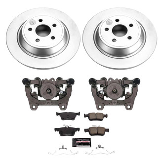 PowerStop® - Z23 Evolution Sport Plain Rear Brake Kit with Calipers