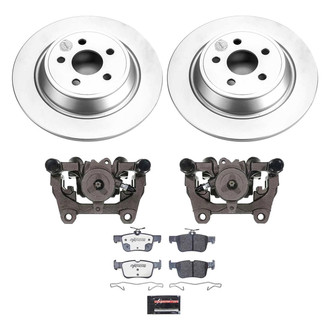 PowerStop® - Z36 Extreme Plain Rear Brake Kit with Calipers