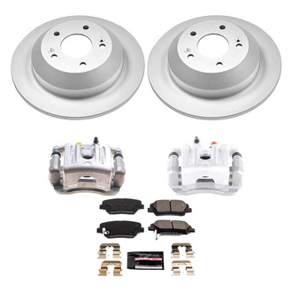 PowerStop® - Z23 Evolution Sport Plain Rear Brake Kit with Calipers