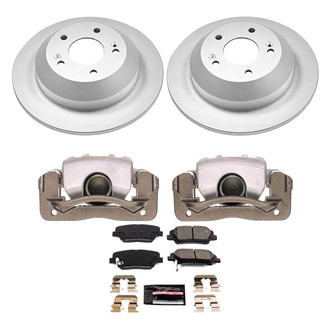 PowerStop® - Z23 Evolution Sport Plain Rear Brake Kit with Calipers