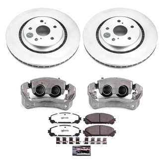 PowerStop® - Z36 Extreme Plain Front Brake Kit with Calipers