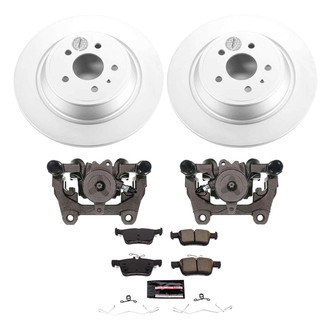 PowerStop® - Z23 Evolution Sport Plain Rear Brake Kit with Calipers