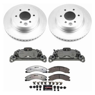 PowerStop® - Z36 Extreme Plain Front Brake Kit with Calipers
