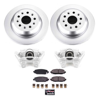 PowerStop® - Z23 Evolution Sport Plain Rear Brake Kit with Calipers