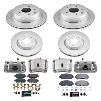 PowerStop® - Z23 Evolution Sport Plain Brake Kit with Calipers