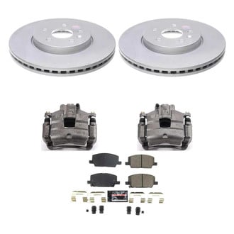 PowerStop® - Z23 Evolution Sport Plain Front Brake Kit with Calipers