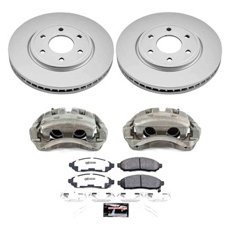 PowerStop® - Z36 Extreme Plain Front Brake Kit with Calipers