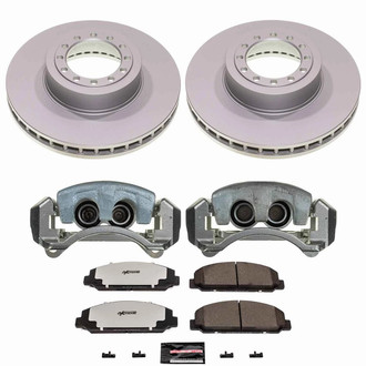 PowerStop® - Z36 Extreme Plain Front Brake Kit with Calipers