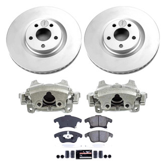 PowerStop® - Z23 Evolution Sport Plain Front Brake Kit with Calipers