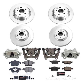 PowerStop® - Z23 Evolution Sport Plain Front and Rear Brake Kit with Calipers