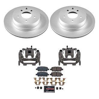 PowerStop® - Z23 Evolution Sport Plain Rear Brake Kit with Calipers