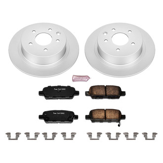 PowerStop® - Z17 Evolution Geomet® Plain Rear Brake Kit