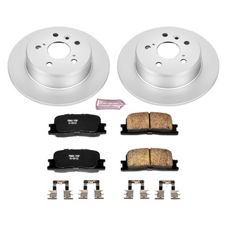 PowerStop® - Z17 Evolution Geomet® Plain Rear Brake Kit