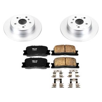 PowerStop® - Z17 Evolution Geomet® Plain Rear Brake Kit