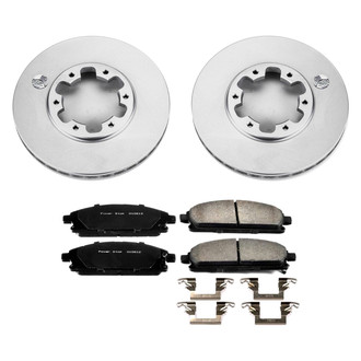 PowerStop® - Z17 Evolution Geomet® Plain Front Brake Kit