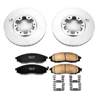 PowerStop® - Z17 Evolution Geomet® Plain Front Brake Kit