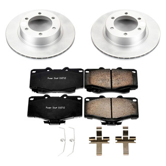 PowerStop® - Z17 Evolution Geomet® Plain Front Brake Kit