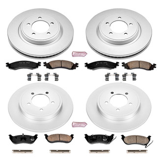PowerStop® - Z17 Evolution Geomet® Plain Brake Kit