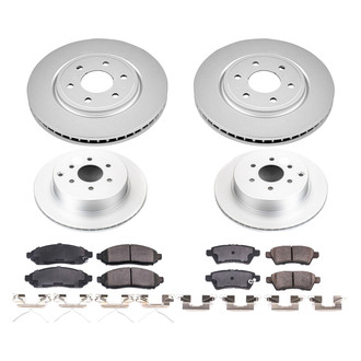 PowerStop® - Z17 Evolution Geomet® Plain Brake Kit