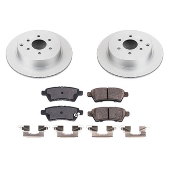PowerStop® - Z17 Evolution Geomet® Plain Rear Brake Kit