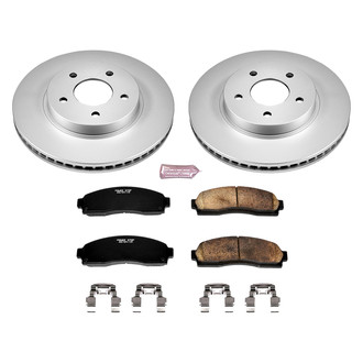 PowerStop® - Z17 Evolution Geomet® Plain Front Brake Kit