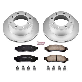 PowerStop® - Z17 Evolution Geomet® Plain Rear Brake Kit