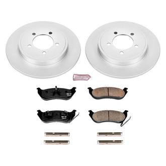PowerStop® - Z17 Evolution Geomet® Plain Rear Brake Kit