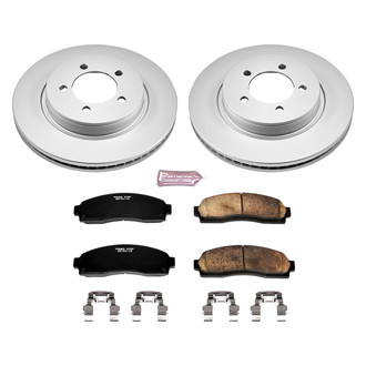 PowerStop® - Z17 Evolution Geomet® Plain Front Brake Kit