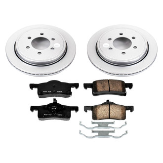 PowerStop® - Z17 Evolution Geomet® Plain Rear Brake Kit