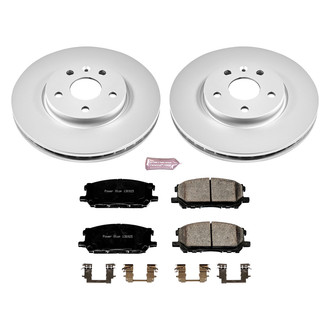 PowerStop® - Z17 Evolution Geomet® Plain Front Brake Kit