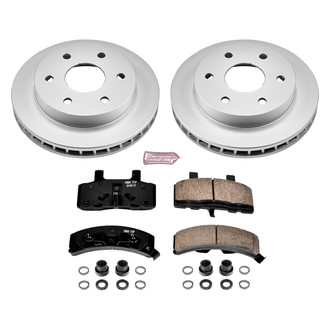 PowerStop® - Z17 Evolution Geomet® Plain Front Brake Kit